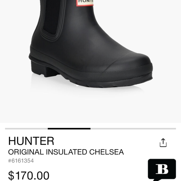 SOLD Hunter Original Chelsea Boots - Picture 8 of 8